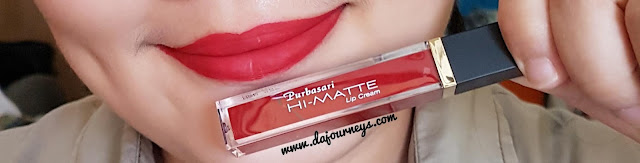 Review Purbasari Hi-Matte Lip Cream Freesia