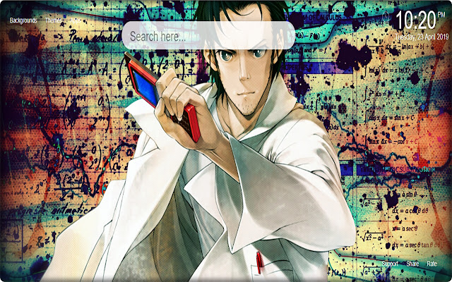 Steins Gate HD Wallpaper 새 탭