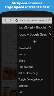 Speed Browser 5G: Light & Fast - Web Browser Mini Screenshot
