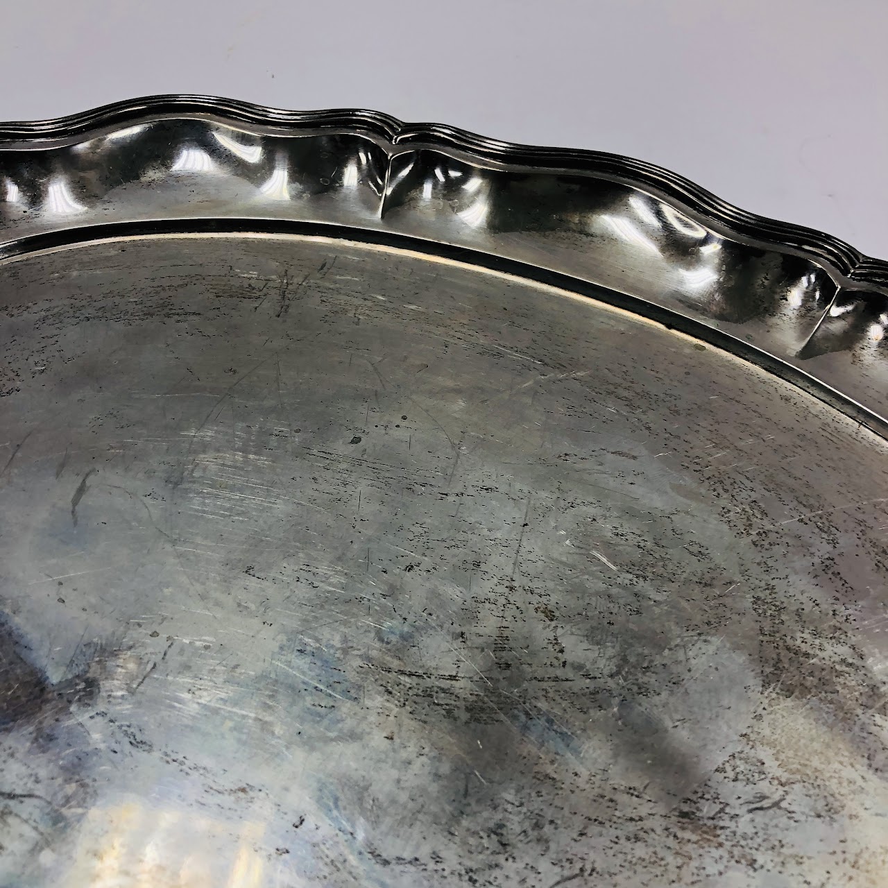 800 Silver Antique Austria-Hungary Tray