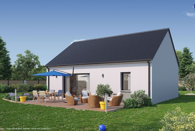  Vente Terrain + Maison - Terrain : 430m² - Maison : 66m² à Le Temple-de-Bretagne (44360) 