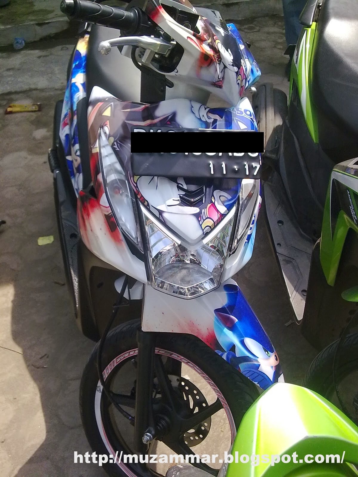 Download Modif Warna Motor Honda Beat Terupdate Fire Modif