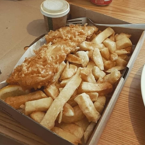 Gluten-Free Fish & Chips at Cod & Waffle