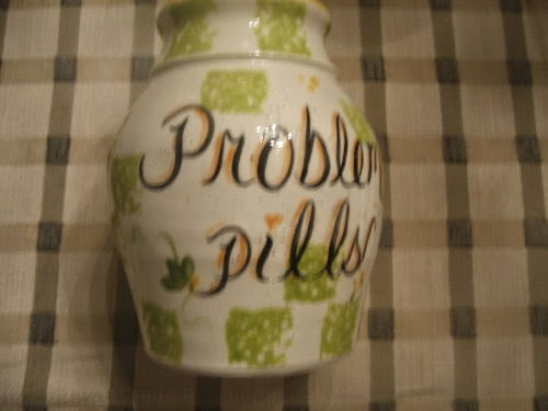  Novelty Problem Pills Ceramic Container