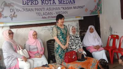 IKD DPRD Kota Medan Lakukan Bakti Sosial ke Panti Asuhan "Kasih Murni" Medan Kota