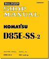 eBook Shop Manual KOMATSU BullDozer D85E-SS-2