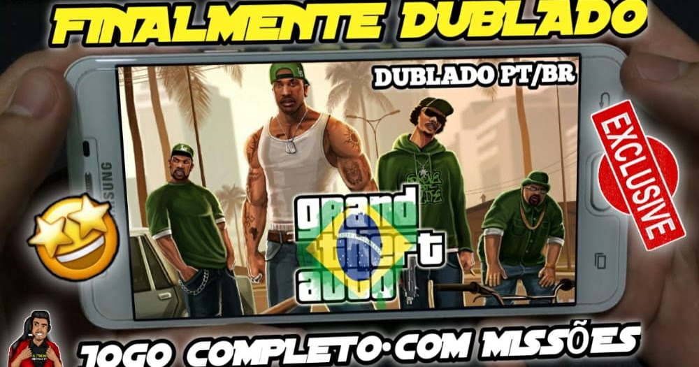 COMO INSTALAR GTA SAN ANDREAS DUBLADO E LEGENDADO PT-BR PARA ANDROID -  ROMINZONE