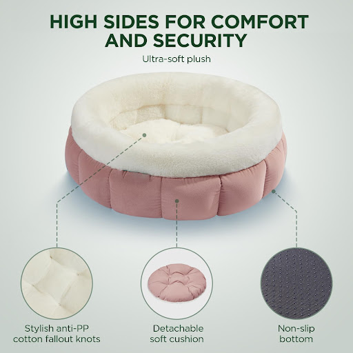 Title 7, Donut Dog Beds For Small Dogs Round Cat Beds Wa...