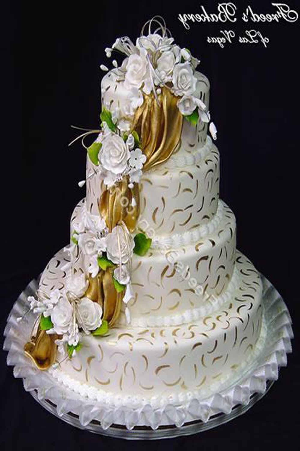 vegas wedding cake