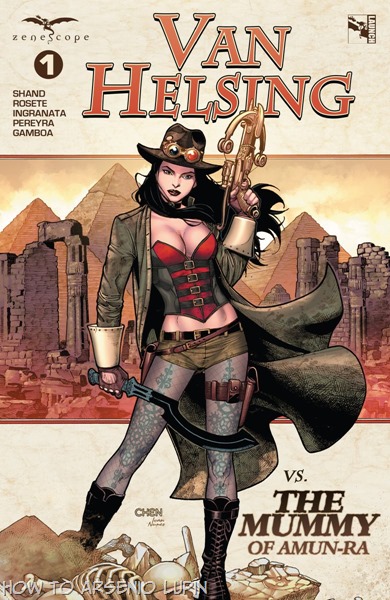 Van Helsing Vs The Mummy Of Amun-Ra