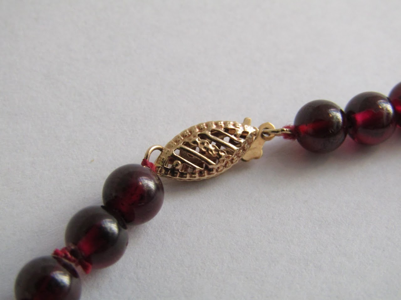 14 K Gold Beaded Bracelet