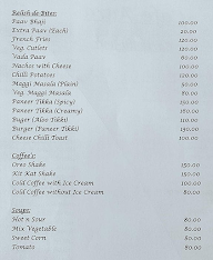 Cafe Aura menu 3