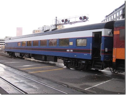 IMG_0136 Lounge Car NSRX #3101 at Union Station in Portland, Oregon on October 23, 2009