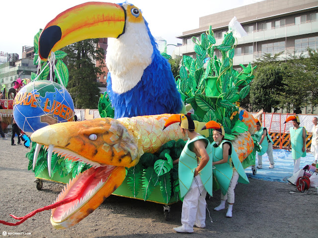 asakusa samba in Asakusa, Japan 