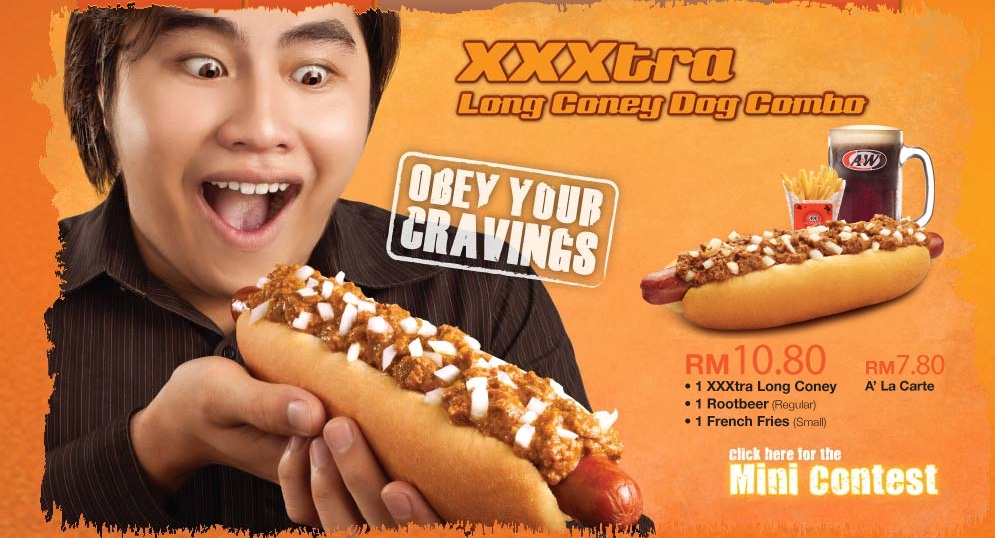 Xxx Dog Fast - The Ranting Cynic: A&W's XXX-tra Long Porn-y Dog (SFW)