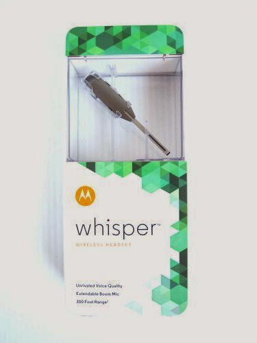  Motorola Whisper Bluetooth Wireless Headset