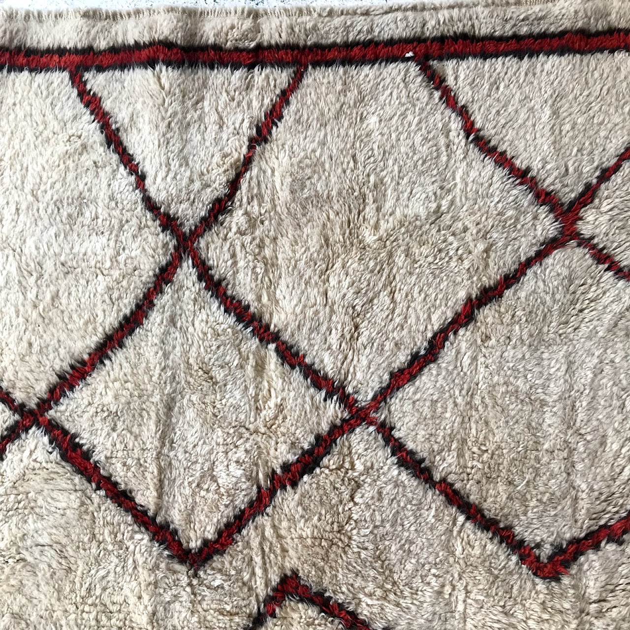 Moroccan Wool Area Rug