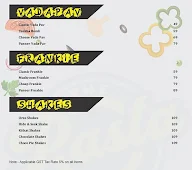 The Pasta Story menu 1