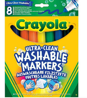 Фломастеры Супер чисто 8 шт Crayola за 459 руб.