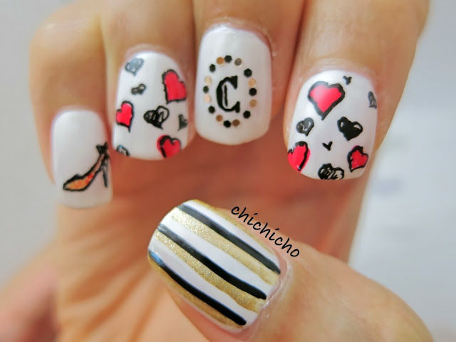 Gel Pen Nail Art - chichicho~