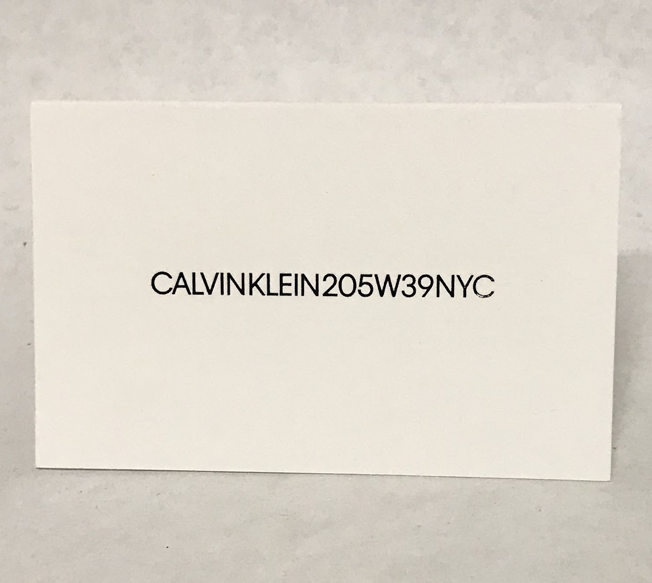 Calvin Klein 205W39NYC High Tops