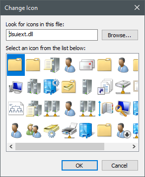 Icone memorizzate nel file dsuiext.dll