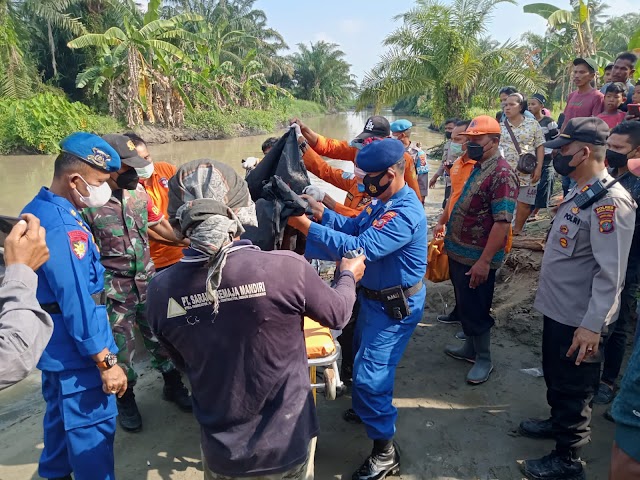 Jasad BH Korban Tenggelam di Sergai Ditemukan 3 Km dari TKP