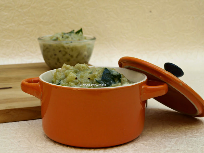 Snake Gourd Curry using Coconut