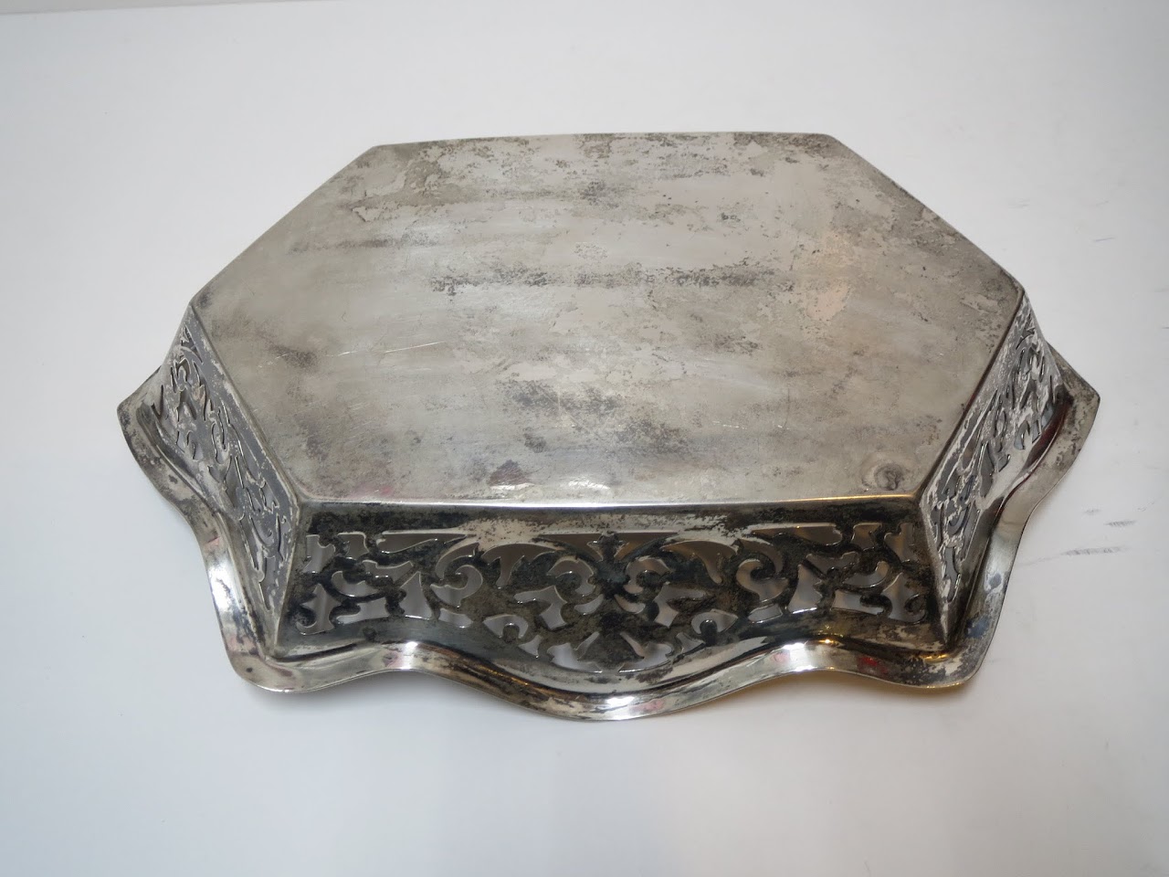 E. Viner Sterling Tray