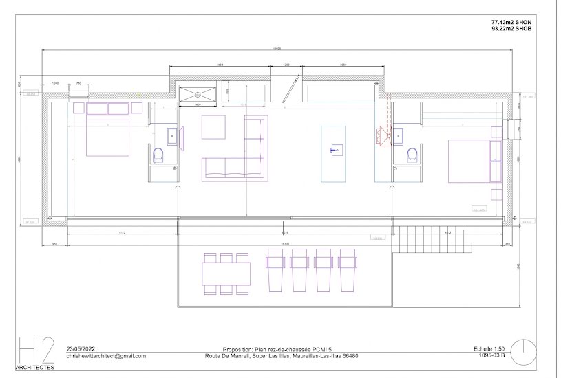  Vente Terrain à bâtir - 2 332m² à Maureillas-las-Illas (66480) 