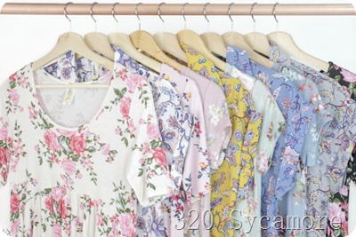 floral tops