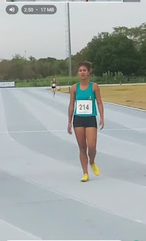 ESCRETE DE OURO.: Atleta Cerro-coraense brilha mais uma vez em competição Nacional de Atletismo!