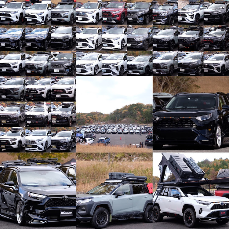 wannanaさんが投稿したRAV4ミーティングイン広島・RAV4に関するカスタム事例の投稿画像2枚目