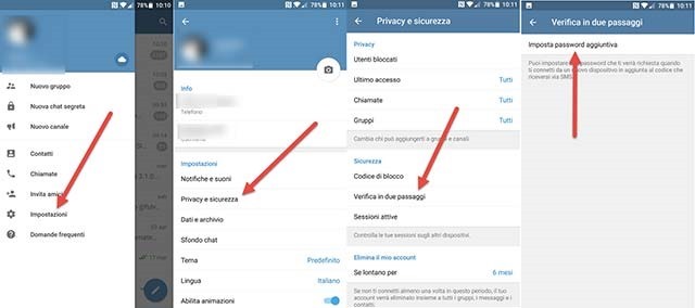 telegram-verifica-due-passaggi