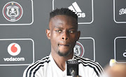 Innocent Maela of Orlando Pirates during their media open day at Rand Stadium in Johannesburg on Wednesday.