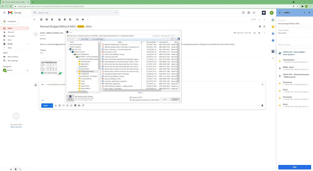 Screenshot of ndMail