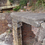 Concrete bunker below Grotto Pt Lighthouse (82657)