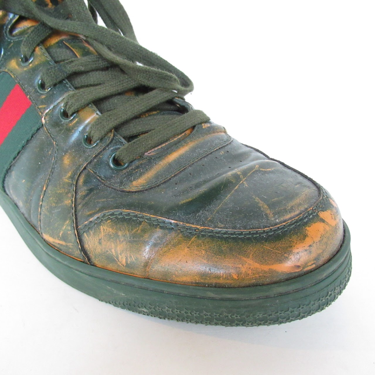 Gucci Limited Edition Distressed Sneakers