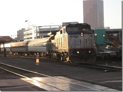 IMG_4469 Amtrak B32-8WH #507 at Union Station in Portland, Oregon on November 27, 2008