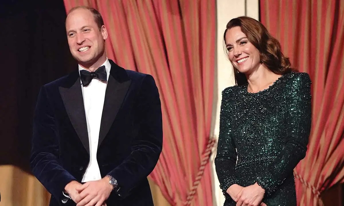 Prince William and Kate Middleton in Giggles During Glamorous Date Night