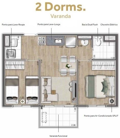 ClubLine São Judas - Residencial - Fase 1