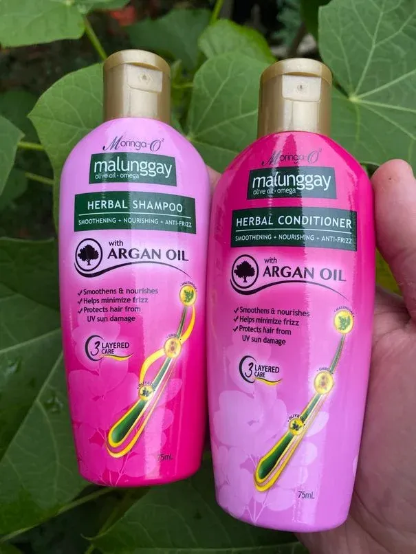 Moringa-O2 Herbal Anti-Frizz Shampoo and Conditioner