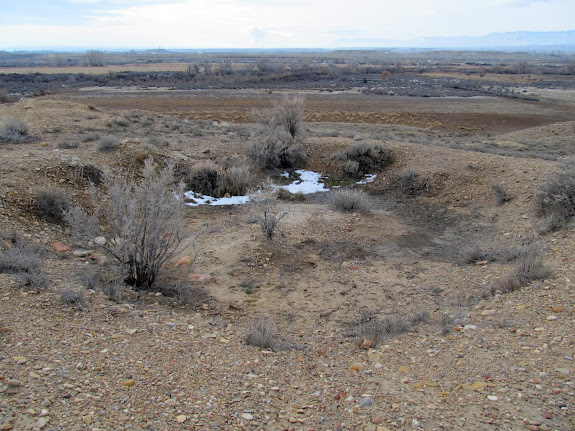 Excavated pit house