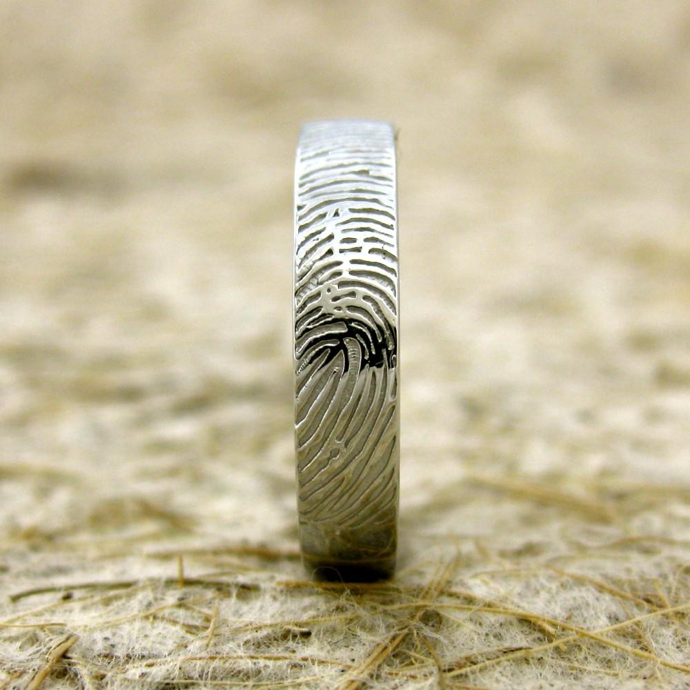 Fingerprint Wedding Ring