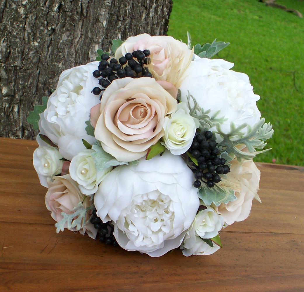 fake wedding bouquets