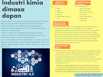 Dunia saat ini sedang menghadapi perubahan industri ke INDUSTRI 4.0 DI INDONESIA