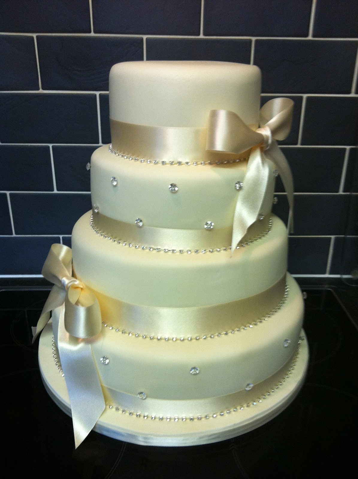 4 Tier bling Heaven wedding