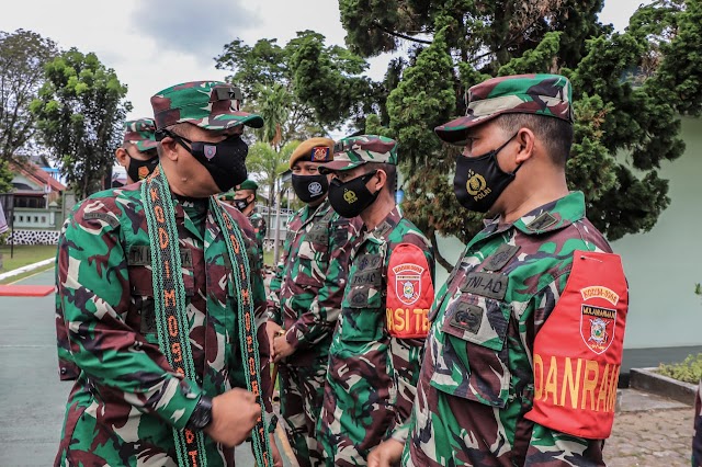 Kunjungan Kasdam Mulawarman ke Kodim 0908/BTG, :Minta Prajurit Bertugas Maksimal