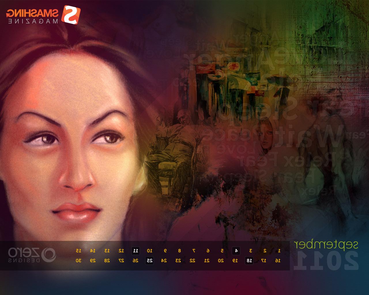 Desktop Wallpaper Calendar: