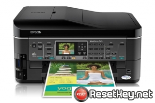 Epson WorkForce 545 Waste Ink Counter Reset Key